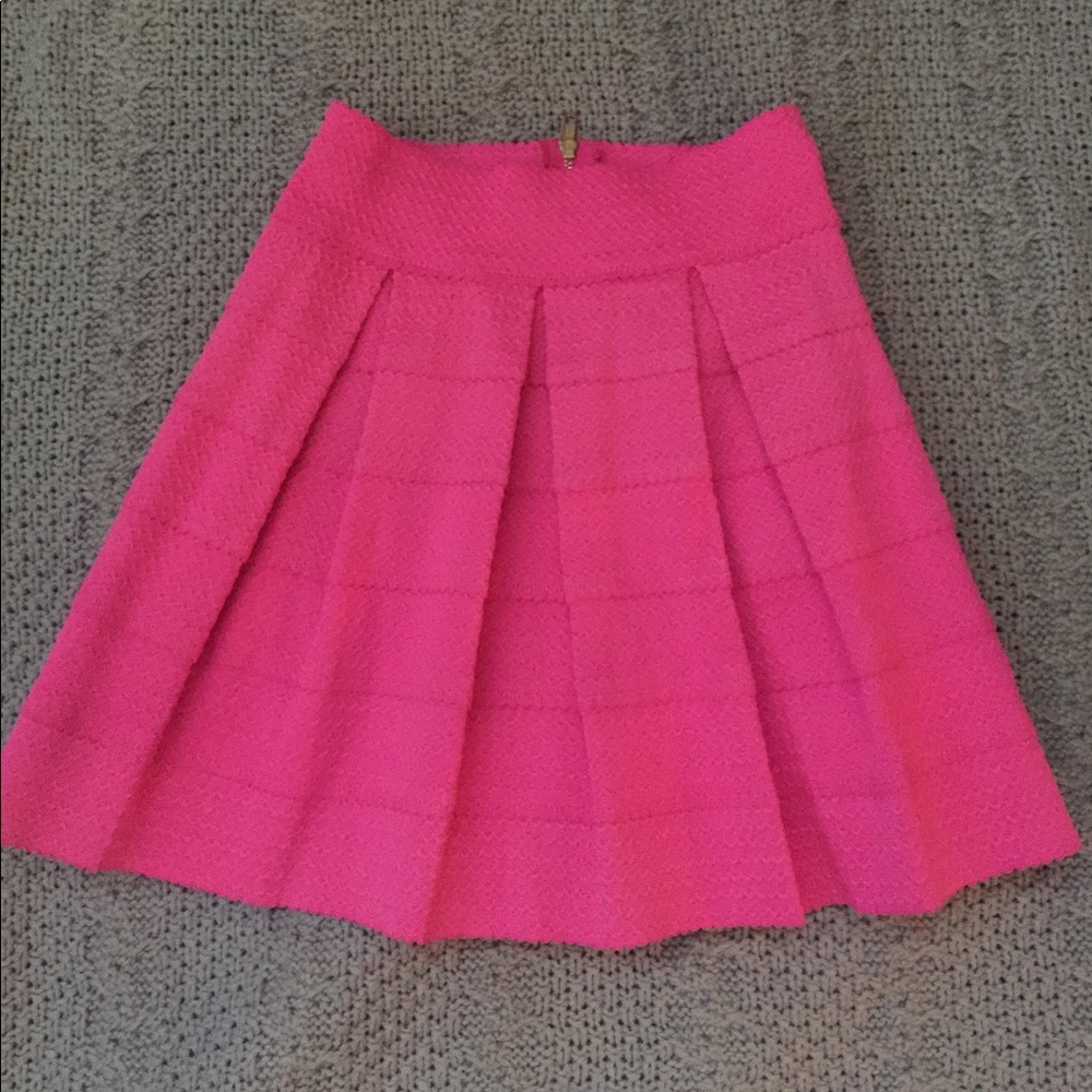 Hot pink skirt